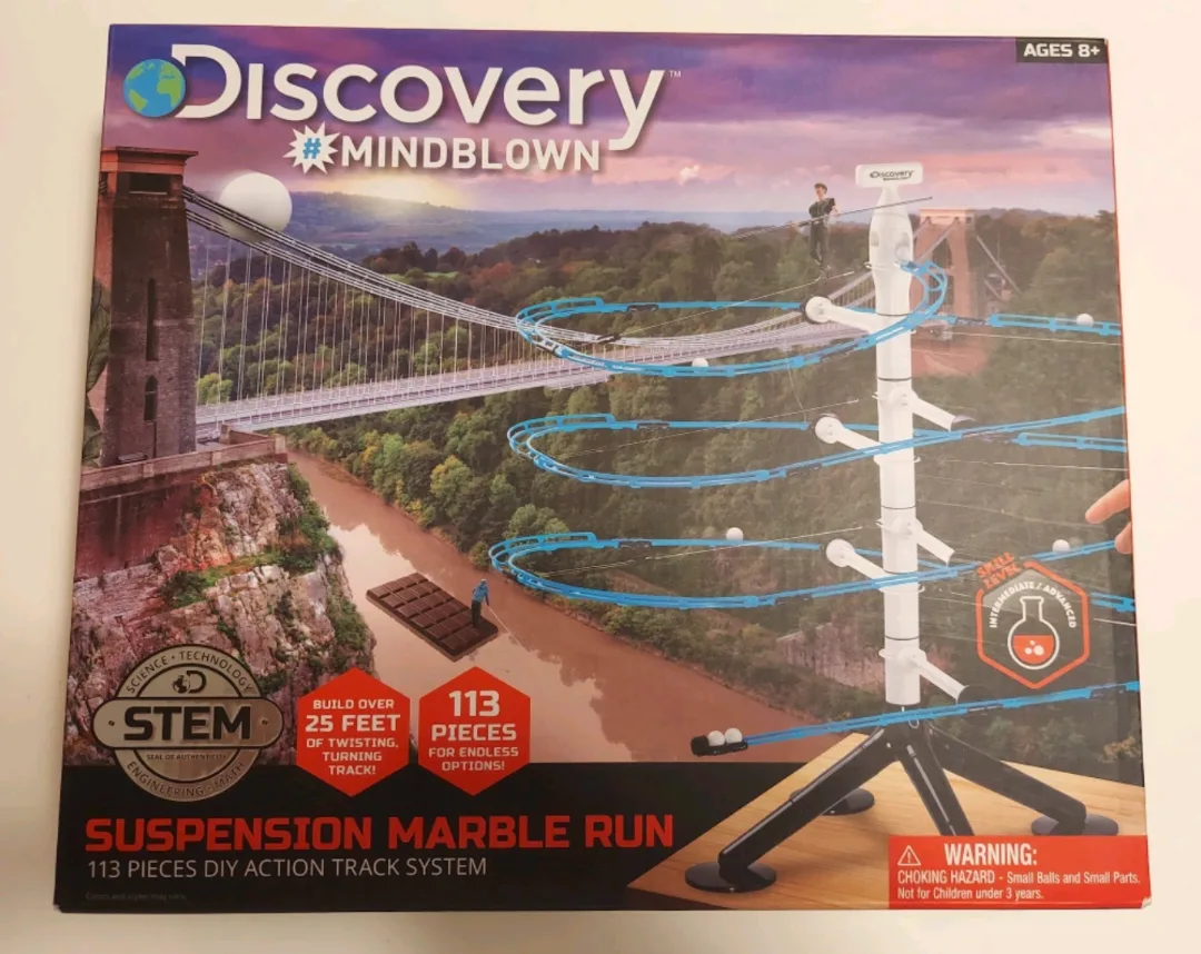 Discovery Suspension Marble Run - 113 Pieces