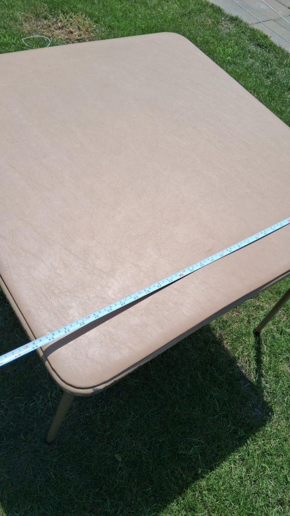 Folding Table - Beige - photo 3