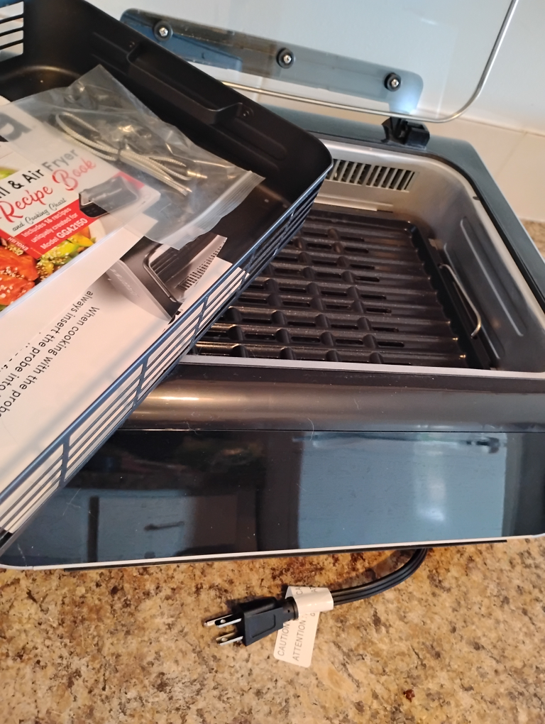 Gourmia Grill & Air Fryer Combo - photo 3