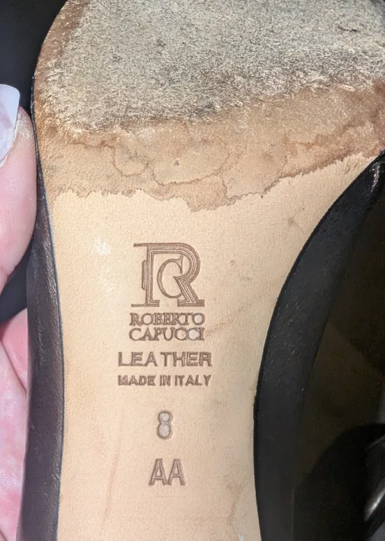 👠Roberto Capucci Bronze Heels👠 image indicator(8)