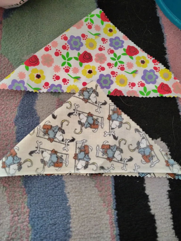 Handmade Dog Bandanas - Cute Patterns! thumbnail