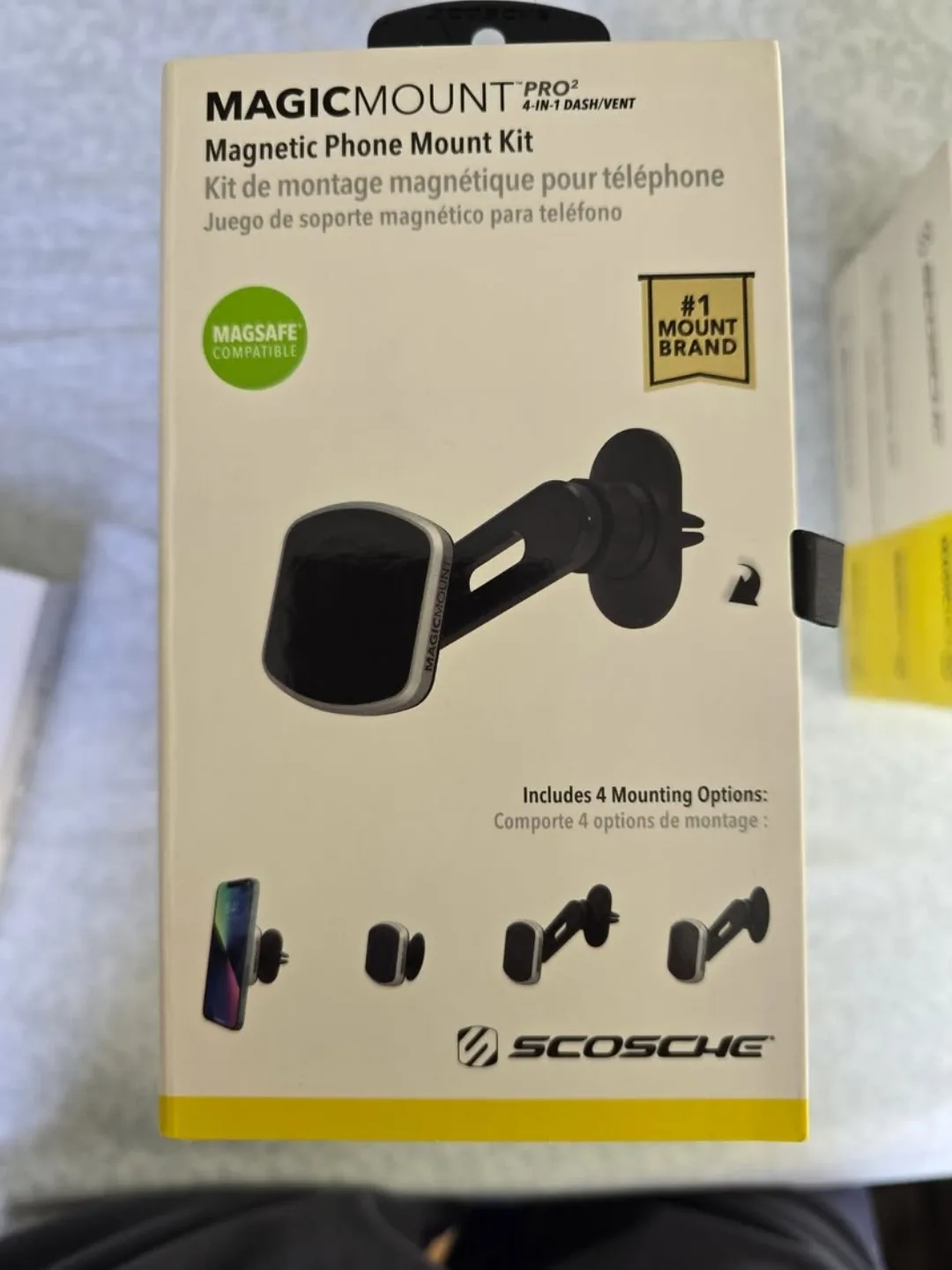 Scosche Car phone Holder phone mount MagicMount Pro2 image indicator(9)