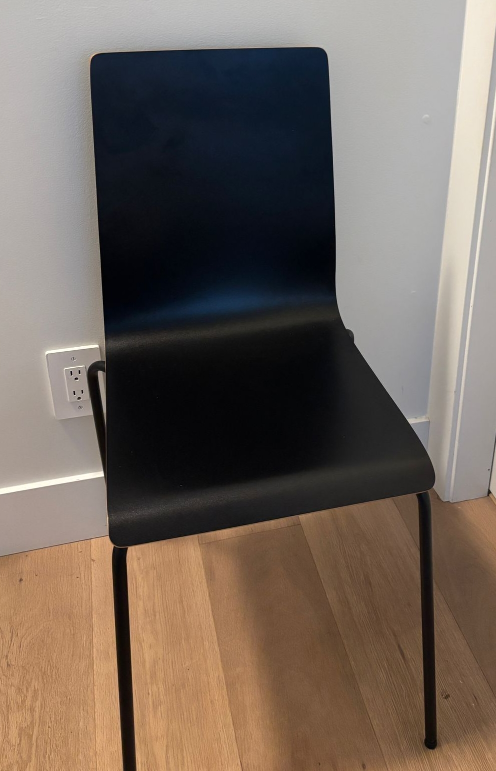 Black Stacking Chair