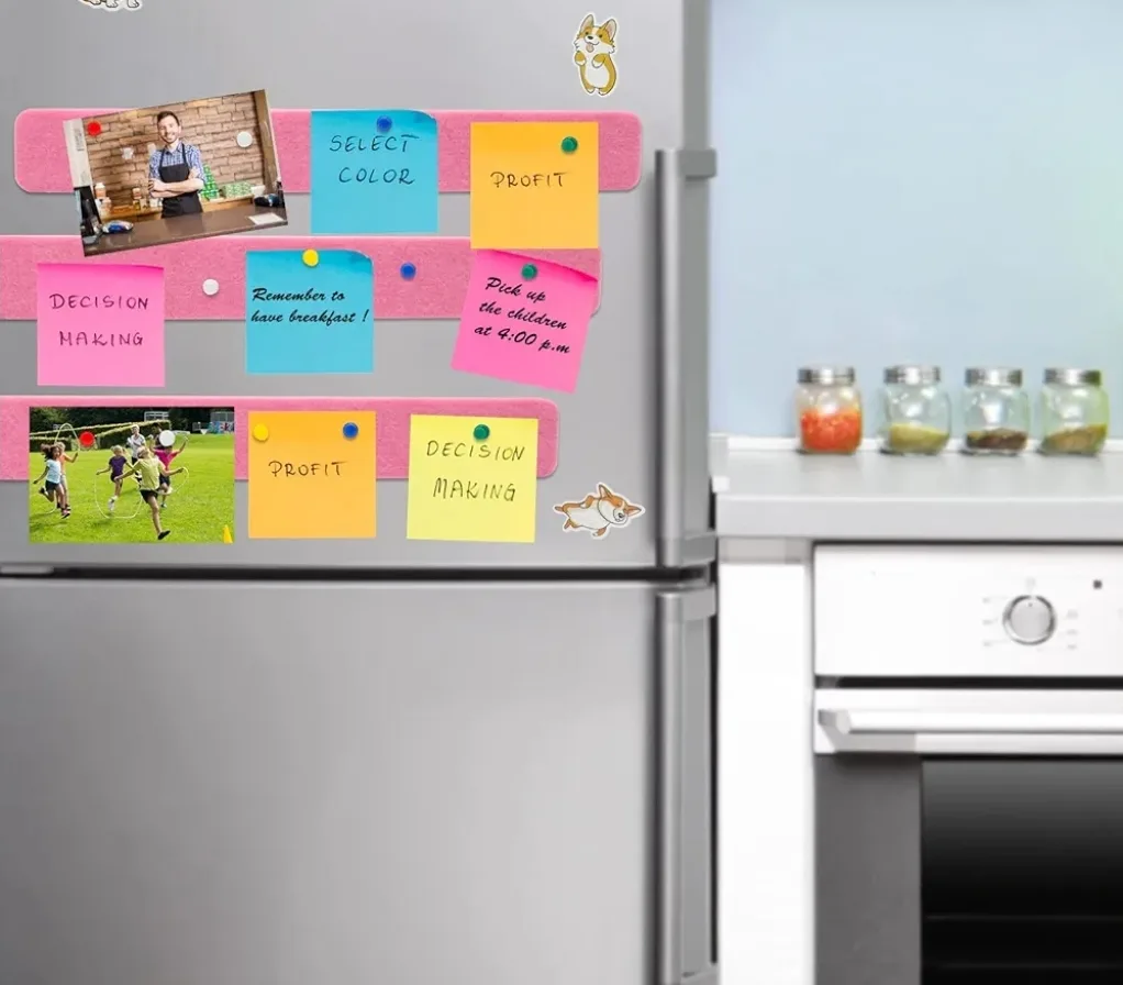 Pink Felt Pin Board Strip image indicator(2)