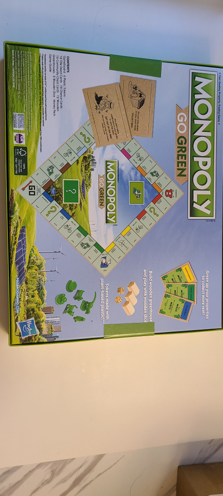 Monopoly Go Green Board Game - photo 2