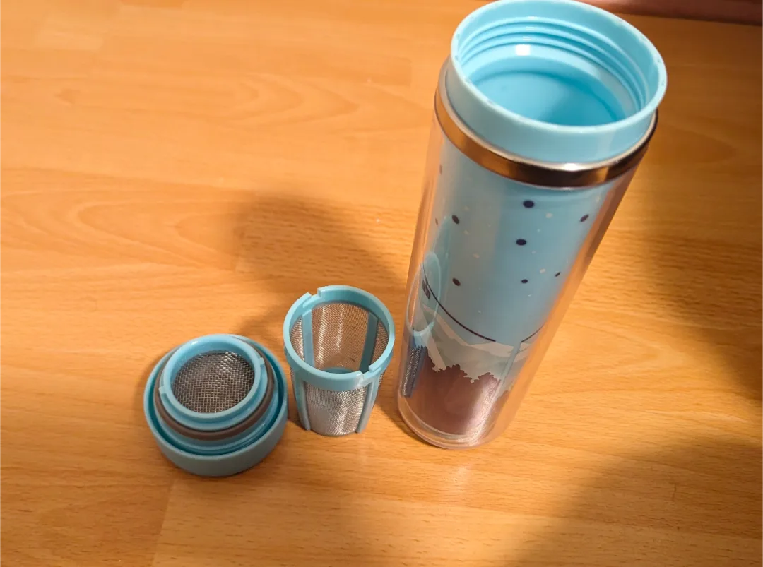 Starbucks Blue Tumbler with Infuser thumbnail