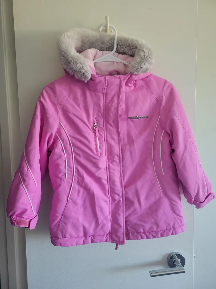 ZeroXposur Pink Winter Jacket - Size L (6X) thumbnail