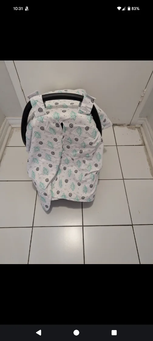 Infant Car Seat Cover image indicator(3)