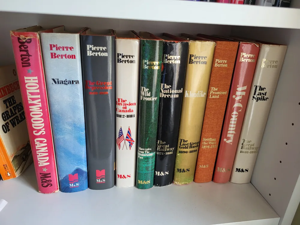 Pierre Berton Book Collection thumbnail