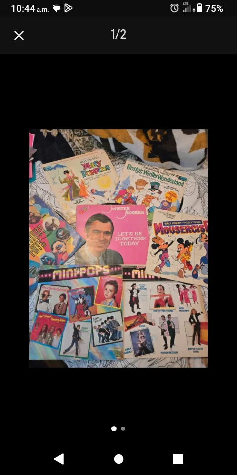 Vintage Children's Vinyl Records Bundle thumbnail