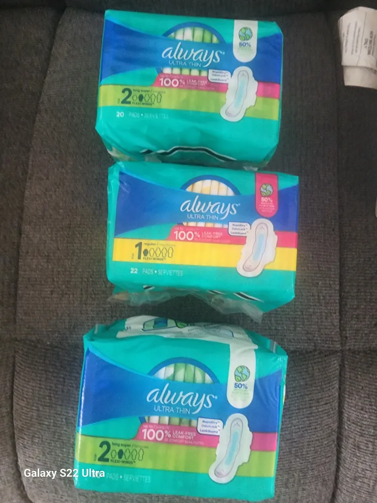 Always Ultra Thin Pads - 3 packs thumbnail