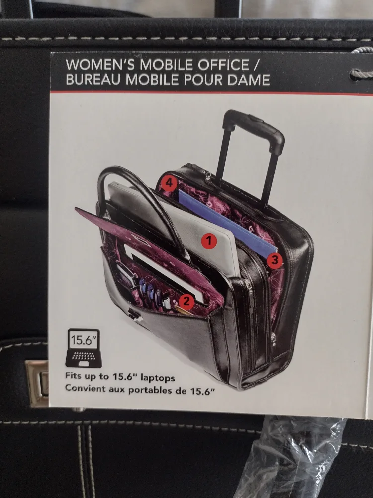 Samsonite Mobile Office Rolling Briefcase thumbnail