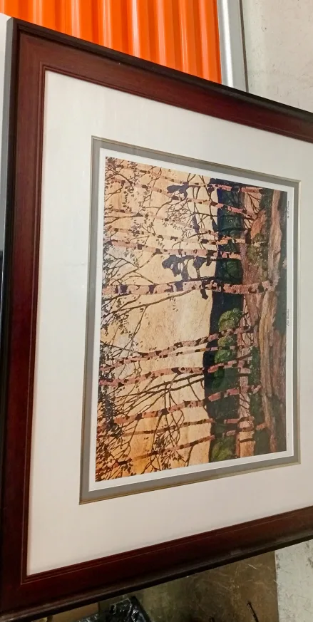 A.J. Casson "Cool Weather" Framed Print thumbnail