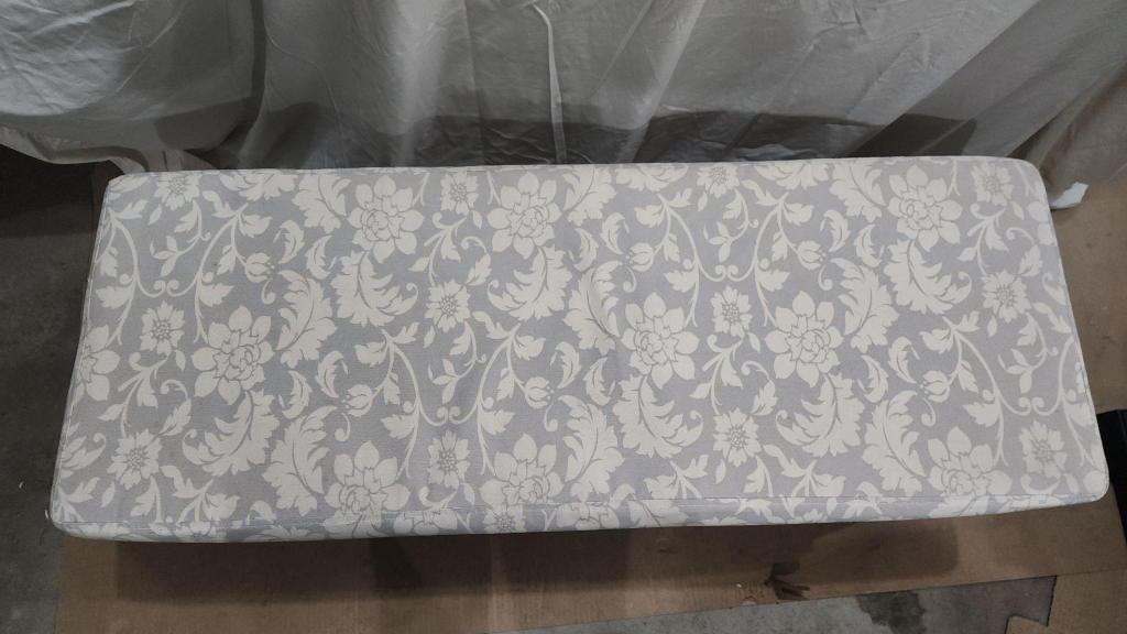 Floral Patterned Ottoman Bench - photo 2