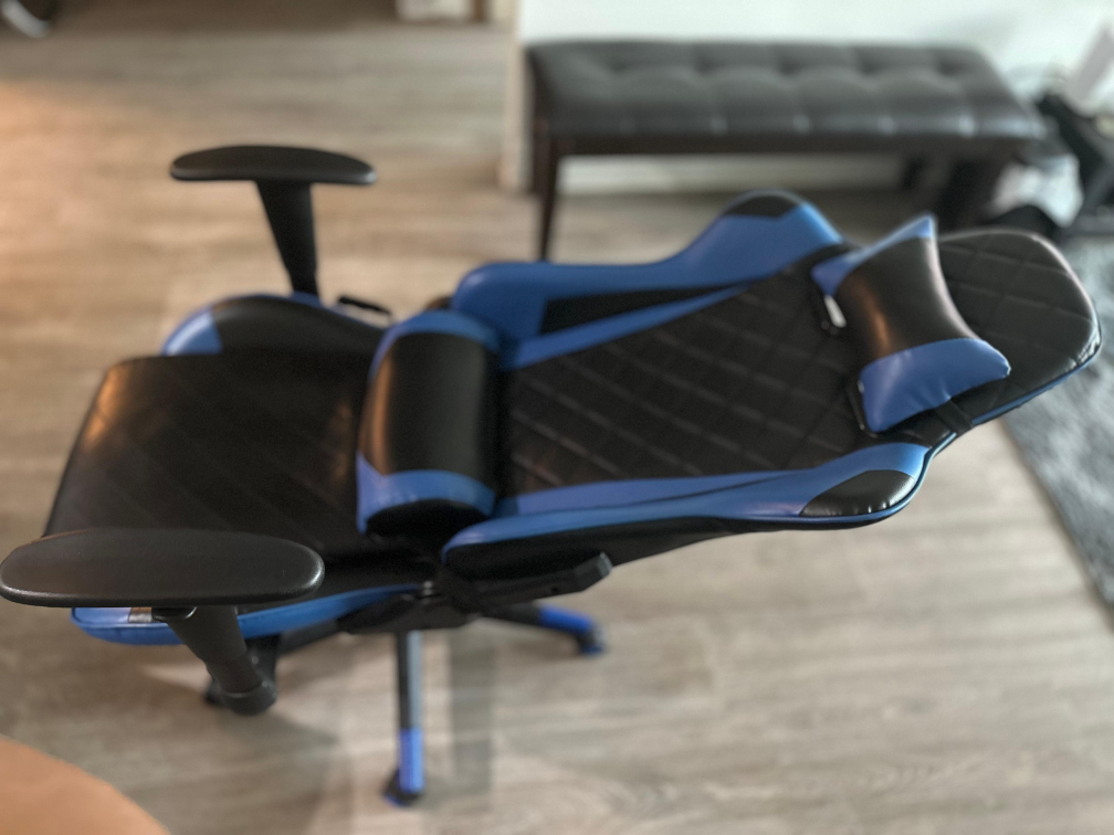 Blue & Black Gaming Chair - photo 2