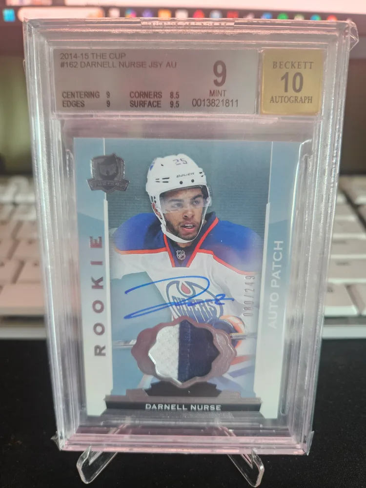 Darnell Nurse 2014-15 The Cup Rookie Auto Patch Card thumbnail