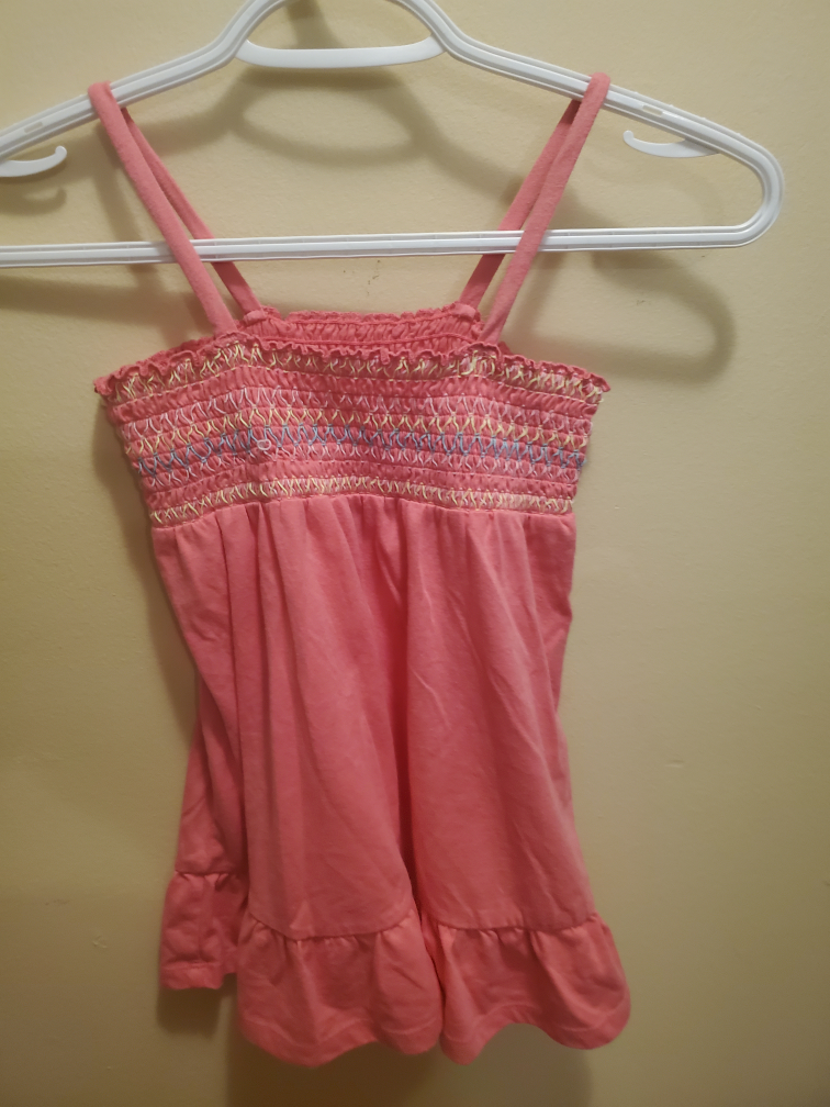 Pink Girls Tank Top