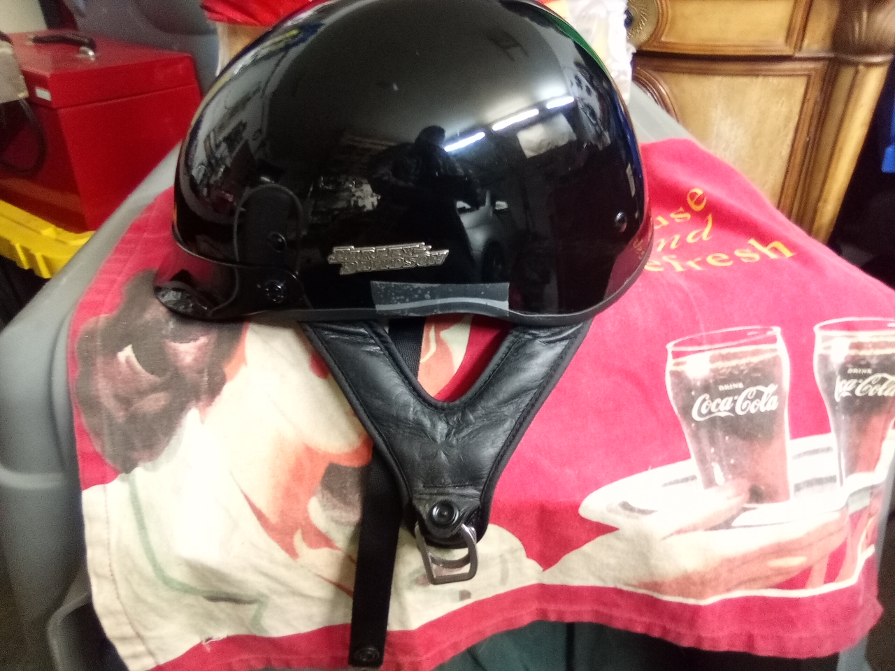 Harley Davidson half helmet - photo 2