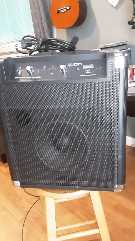ION Block Rocker Bluetooth Portable Speaker System
