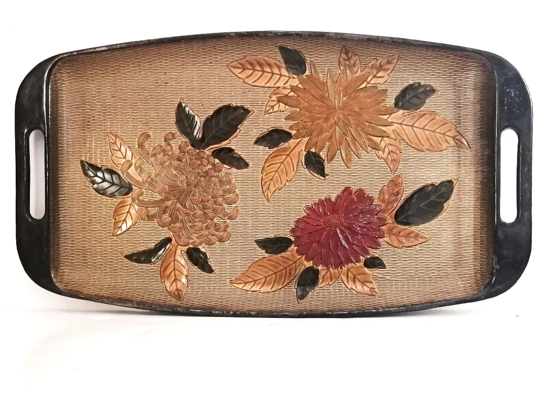 Plastic/Acrylic Tray - MCM Kitchenware ~ Retro Home Décor image indicator(6)