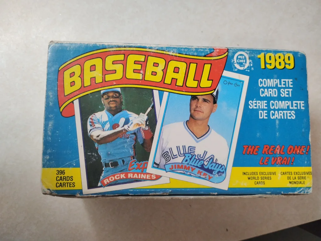 1989 O-Pee-Chee Baseball Complete Card Set