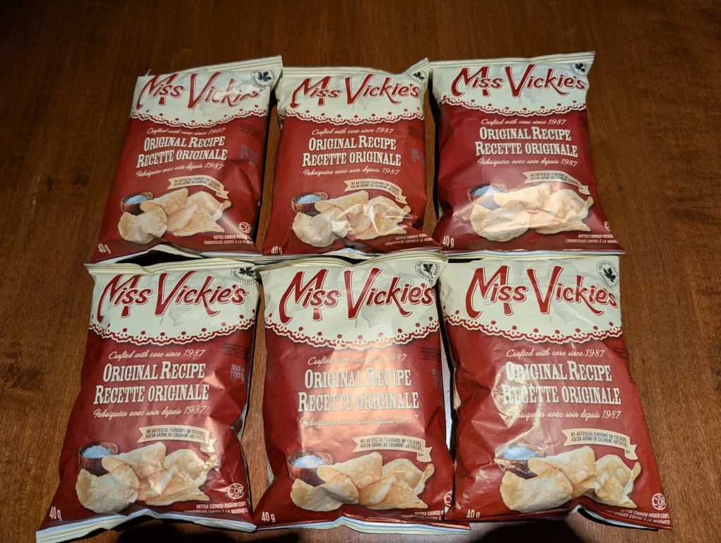 Miss Vickie's Original Recipe Kettle Chips (6 bags) thumbnail