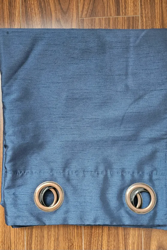 Blue blackout Curtain 54*63 thumbnail