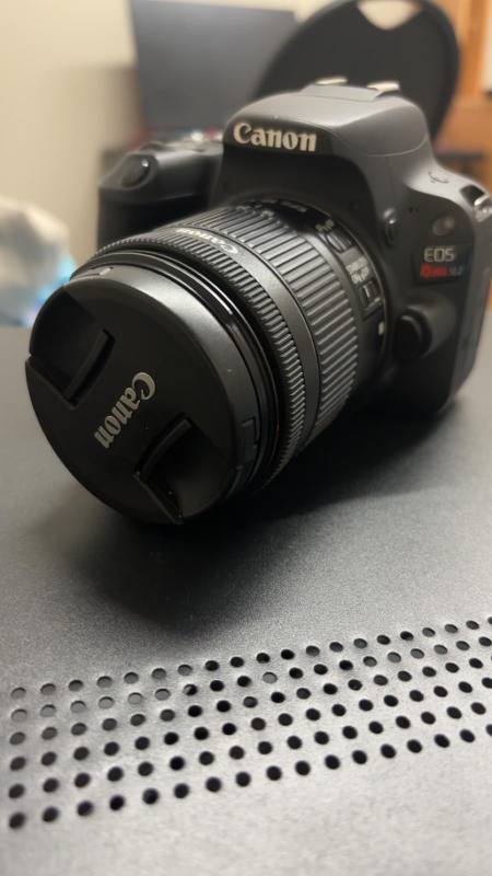 Canon SL2 DSLR + 18–55mm & 50mm Lens + Charger - photo 2