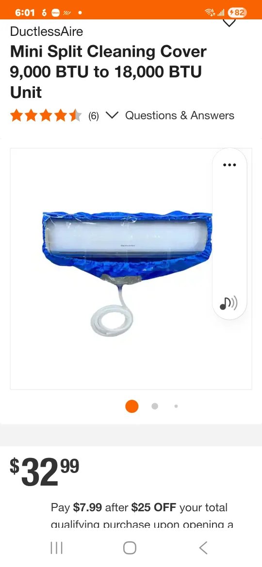 New Air Conditioner Cleaning Cover - Q-565 (L) image indicator(2)