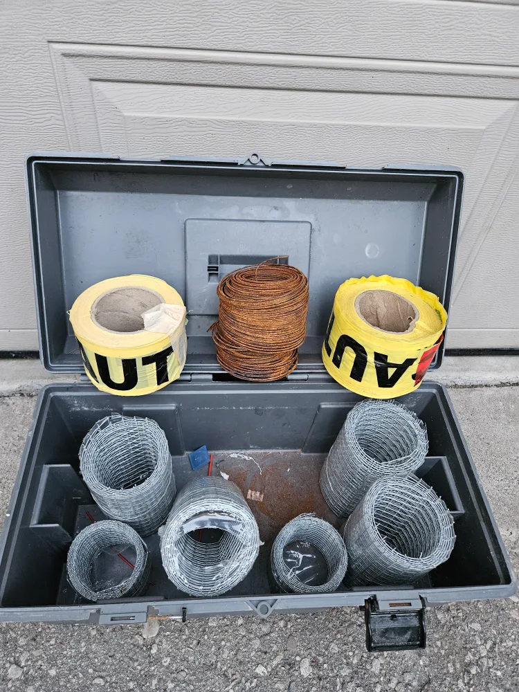Barbed Wire Rolls and Caution Tape thumbnail