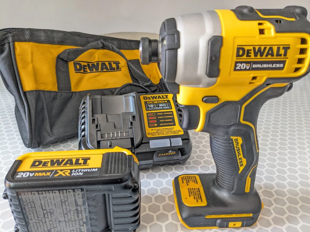 20V Max DeWalt Atomic Impact Drill Combo Kit thumbnail