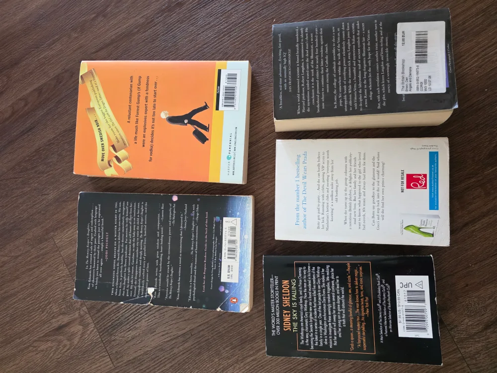 Various books - Fiction - $1 Each image indicator(4)