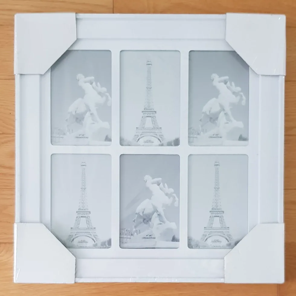 White Multi Photo Frame - New in Wrapping thumbnail