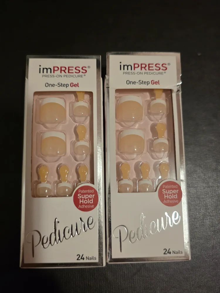 imPRESS Press-On Pedicure, 24 Nails - New thumbnail