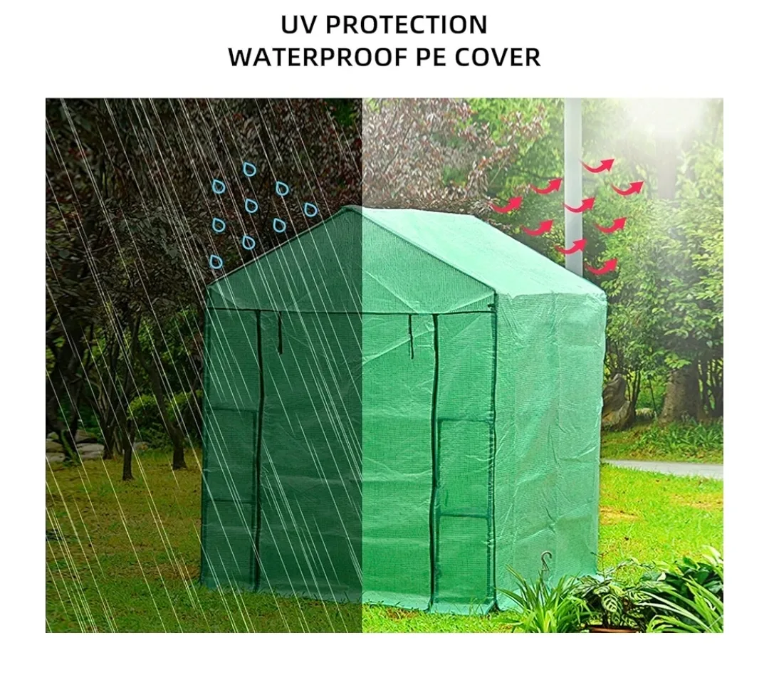 2 Brand New COVER ONLY FOR Walk-in Greenhouse $40 Each Firm image indicator(4)
