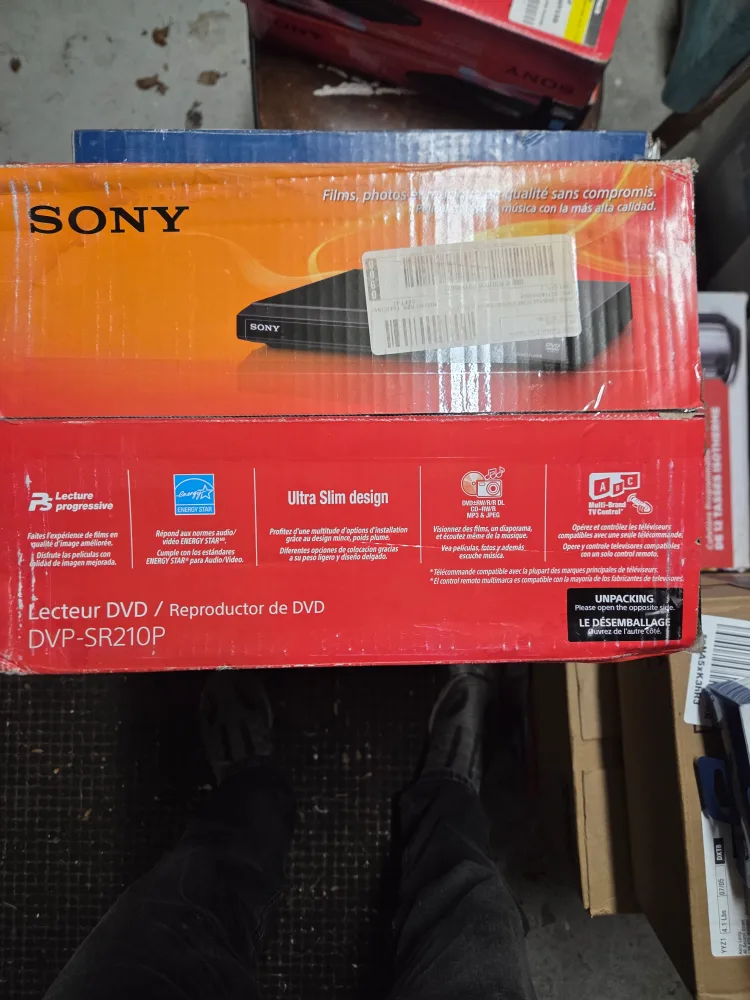 Sony DVP-SR210P DVD Player - Ultra Slim Design image indicator(2)