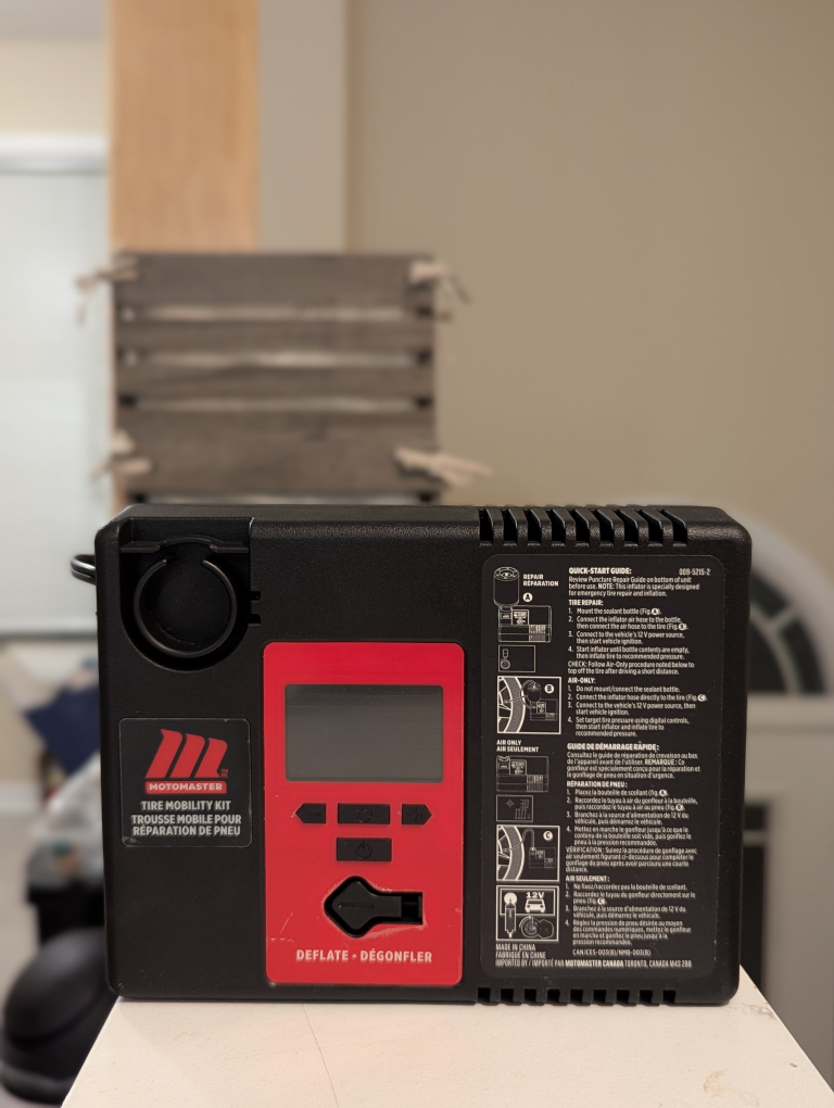Motomaster Tire Mobility Kit