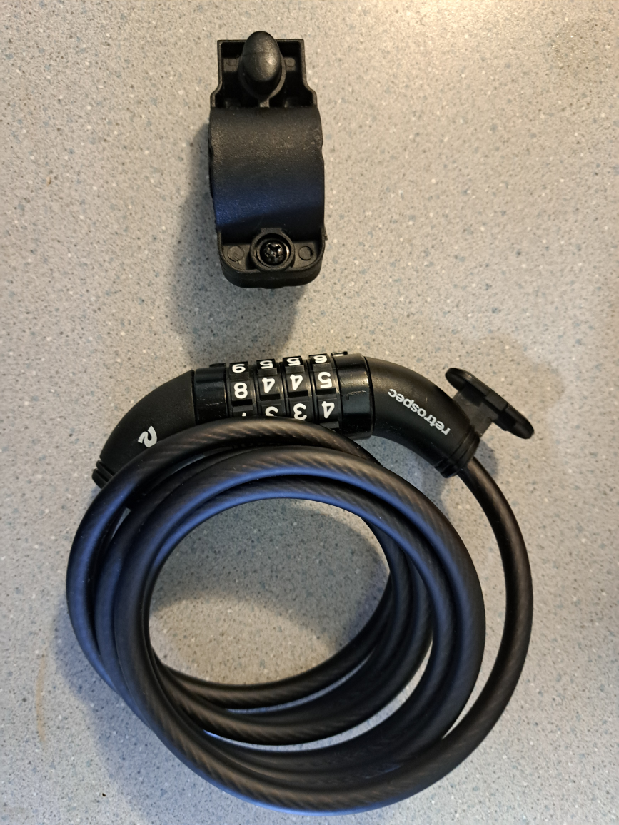 Retrospec Bike Lock with Combination - photo 3