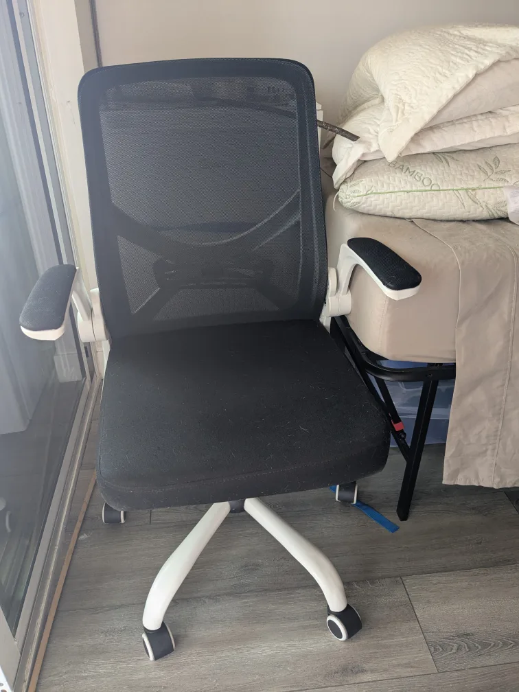 Ergonomic Office Chair - Black & White thumbnail