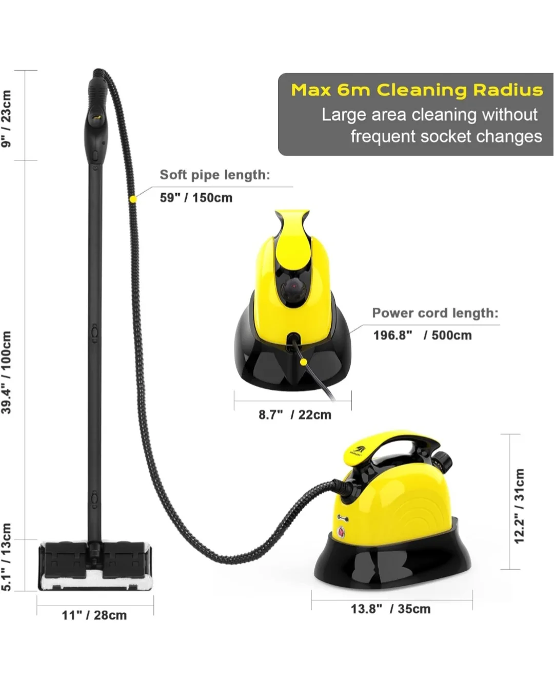 Multi-Purpose Steam Mop Cleaner image indicator(3)