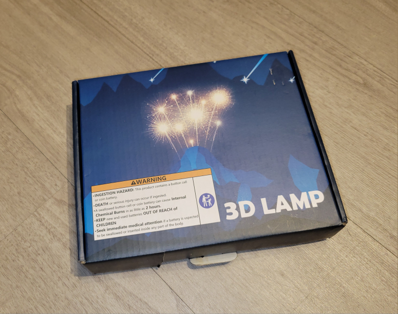 3D Illusion Lamp with Remote - Hockey