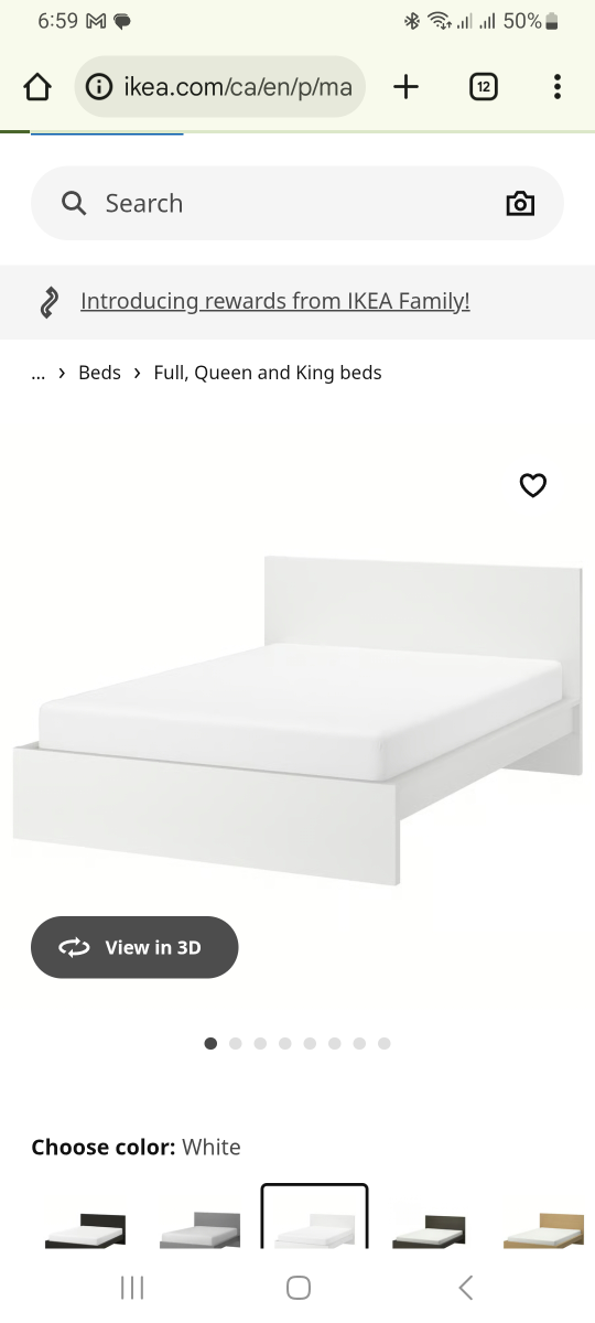 Ikea bed