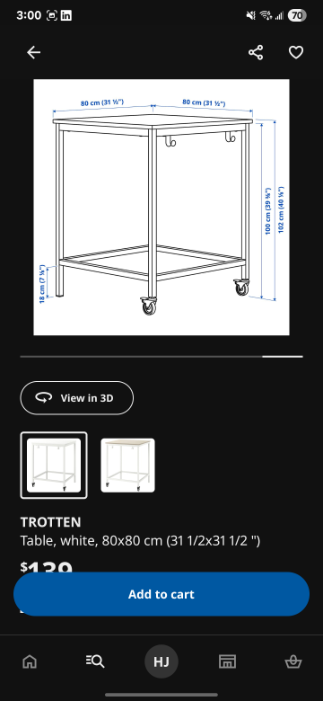 IKEA Trotten Table & Nordviken Bar Stool Set - photo 5