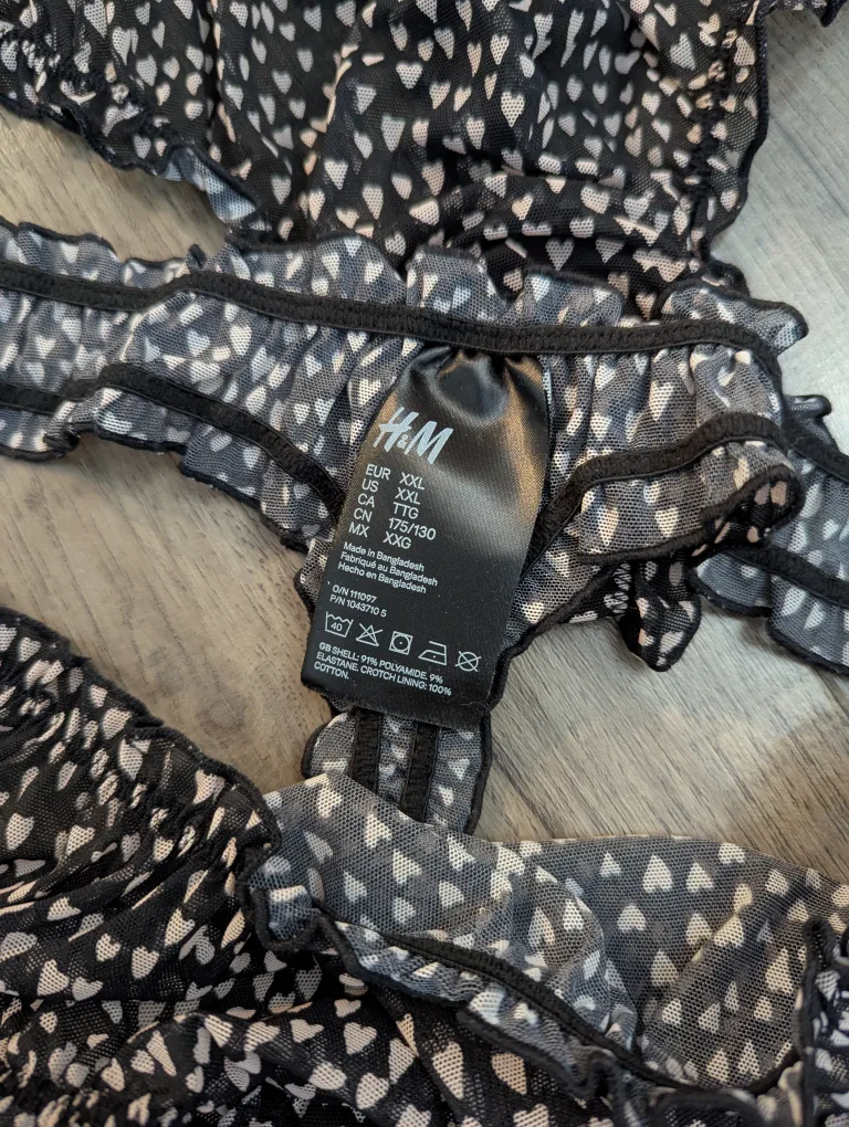 H&M Mesh Thongs – Size XXL (New) image indicator(2)