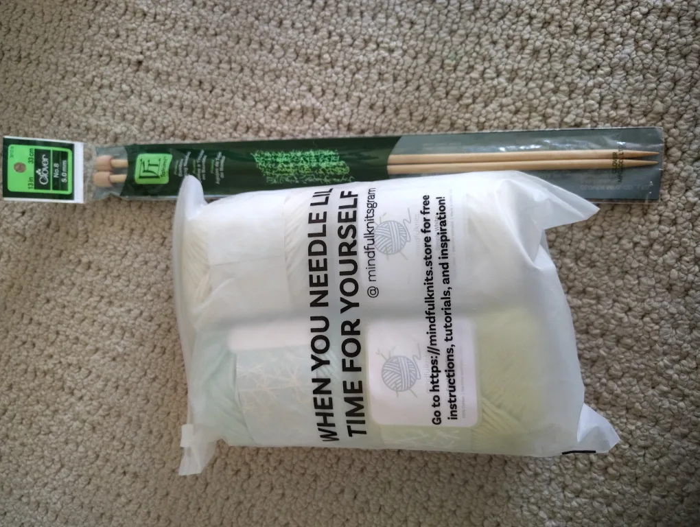 Mindfulknits Yarn & Clover Knitting Needles Set thumbnail