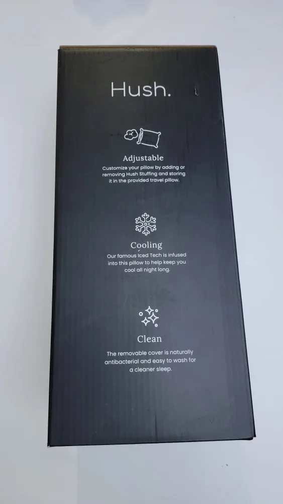 Hush Hybrid Adjustable Cooling Pillow – Queen Size + Bonus image indicator(6)