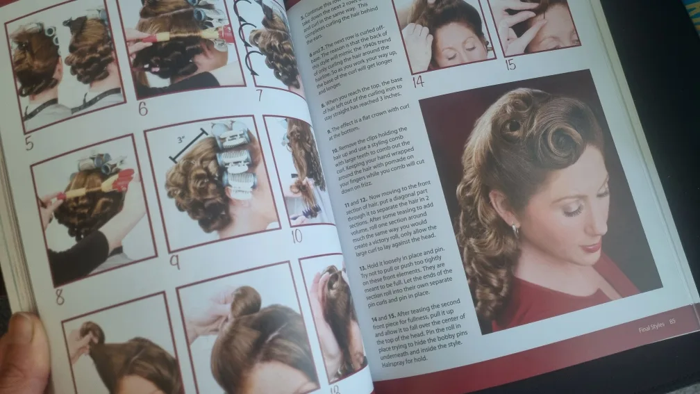 Vintage Hairstyling Book by Lauren Rennells image indicator(3)