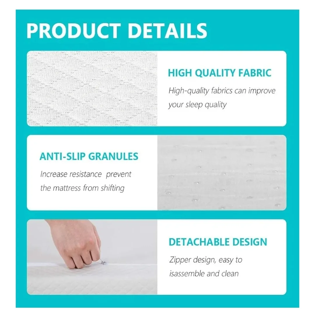 Queen Gel Memory Foam Mattress, Cool Sleep Pressure Relief image indicator(6)