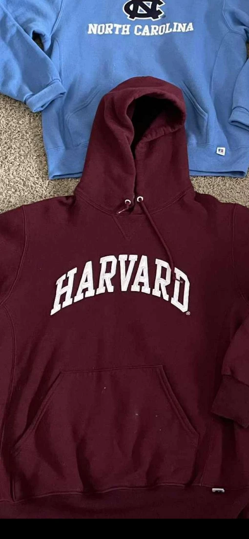 Harvard Burgundy Hoodie