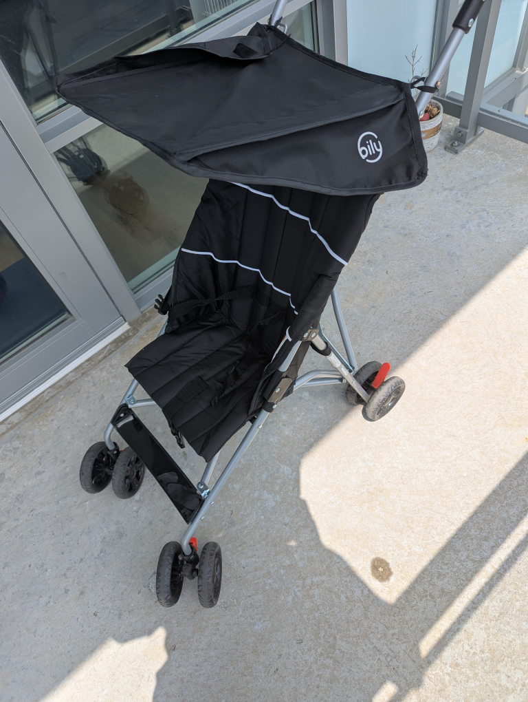 Bily Black Umbrella Stroller